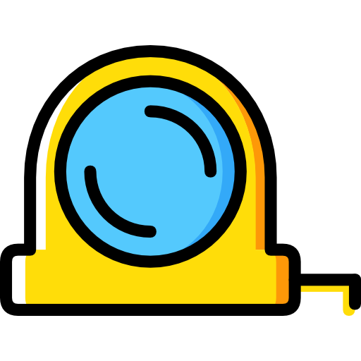 yellow tape measure clip art
